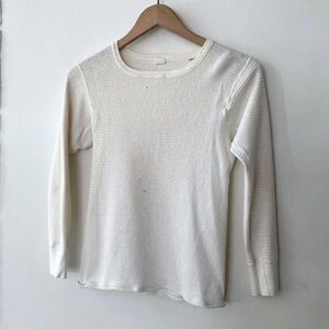 *sold* Vintage cream thermal